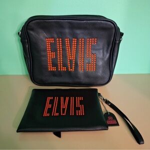New without tags Elvis Presley crossbody purse & wristlet set! 🎸 🎙️ 🎶
